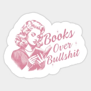 Funny Reading Sticker